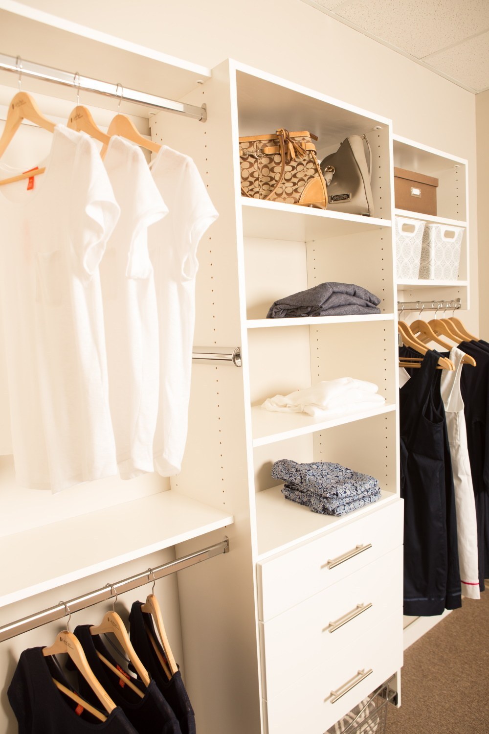 Custom Closets Reachin Sunburst Shutters Vancouver